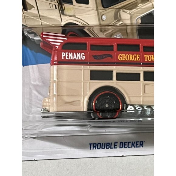 Hot Wheels Trouble Decker Bus HW Fast Transit 2024 Mainline 125/250 Diecast - Picture 7 of 7
